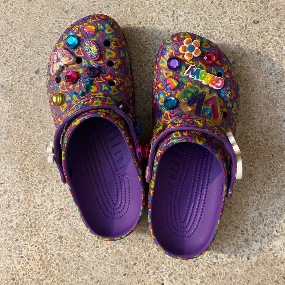 Lisa Frank Crocs